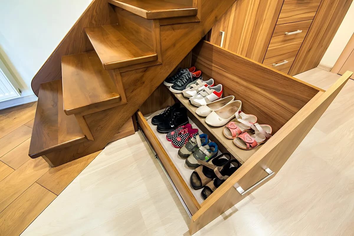 Jak wykorzystać miejsce pod schodami? 10 kreatywnych pomysłów na aranżację Jak wykorzystać miejsce pod schodami? 10 kreatywnych pomysłów na aranżację