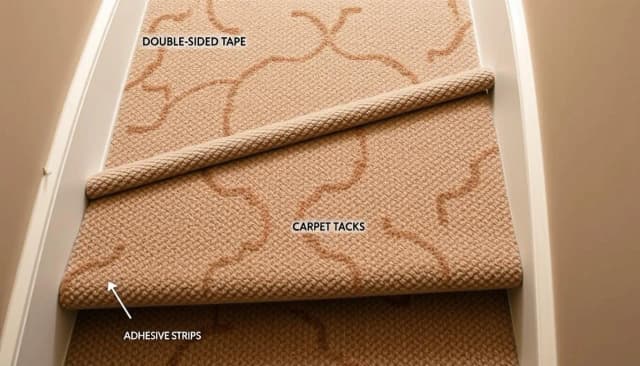 Jak zamocować chodnik na schodach - uniknij błędów w montażu Jak zamocować chodnik na schodach - uniknij błędów w montażu