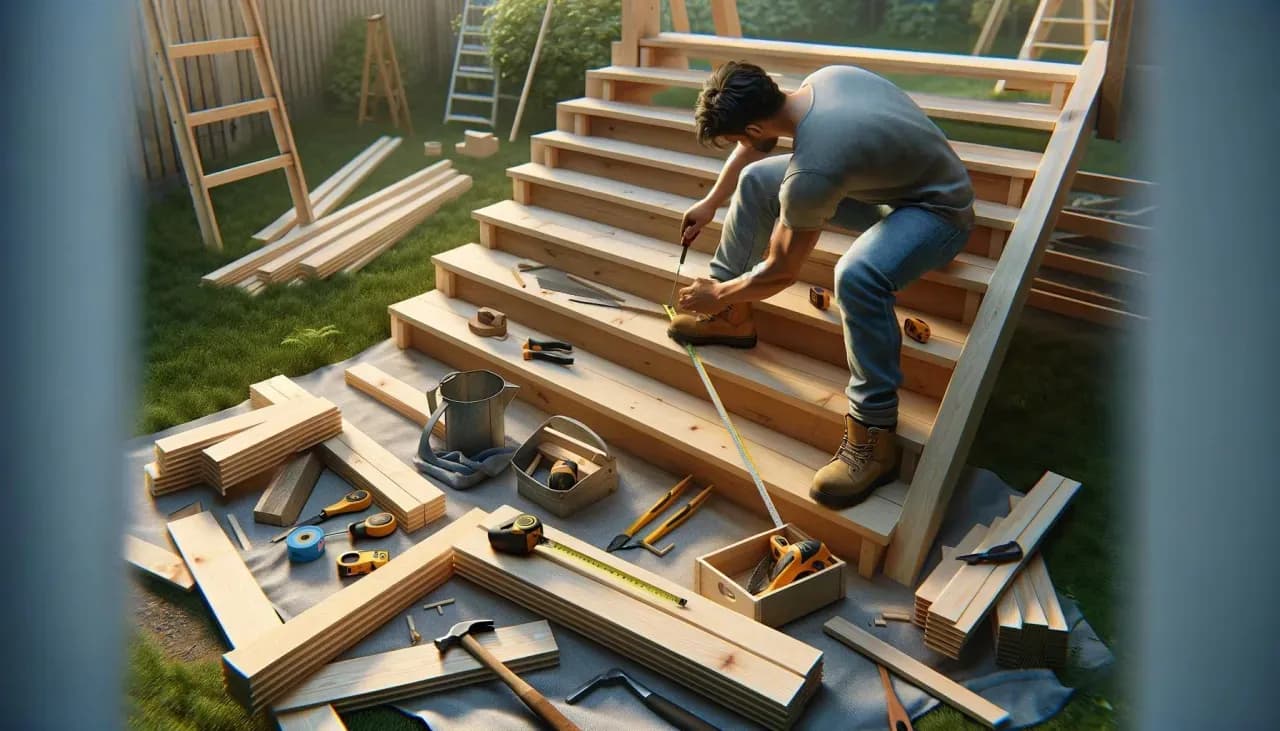 Jak zrobić szalunek do schodów zabiegowych - krok po kroku bez błędów Jak zrobić szalunek do schodów zabiegowych - krok po kroku bez błędów